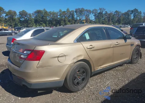 2013 Ford Police Interceptor из США, поврежденный, VIN 1FAHP2M85DG143667